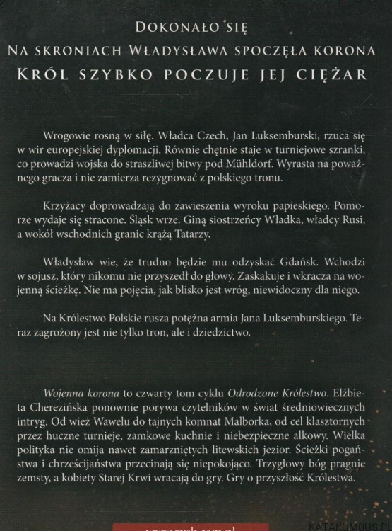 Wojenna korona. ELŻBIETA CHEREZIŃSKA