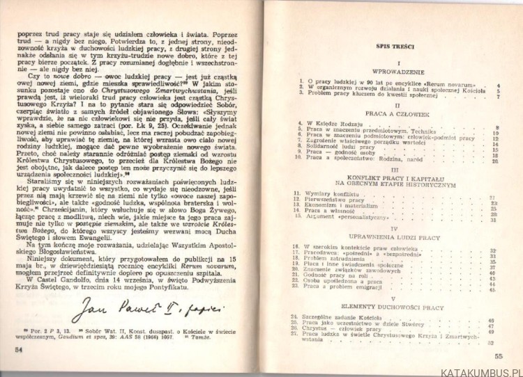Laborem exercens. JAN PAWEŁ II