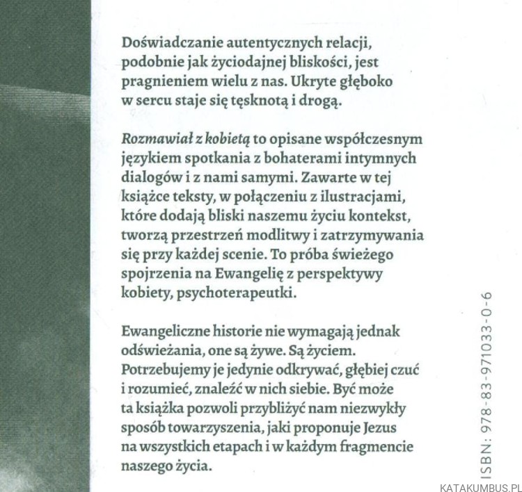 Rozmawiał z kobietą. Dialogi pełne intymności. KATARZYNA SERAFIN-SKRZETUSKA