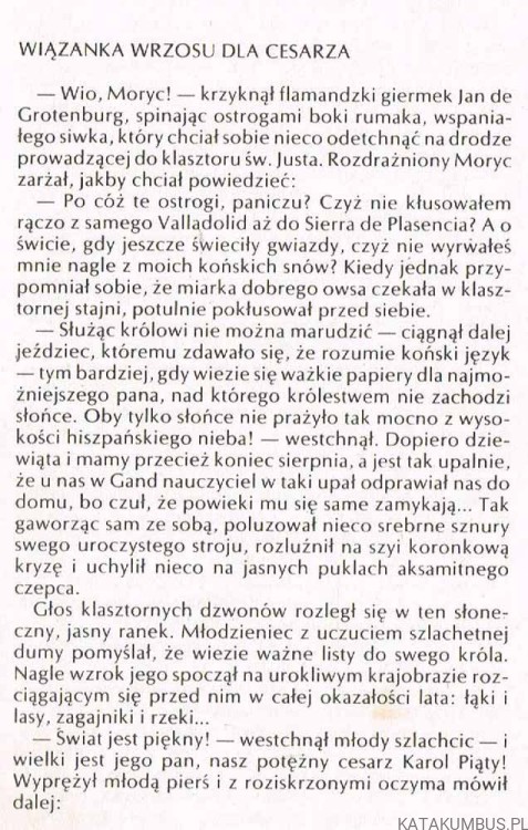 Złoty świecznik. WILHELM HUENERMANN