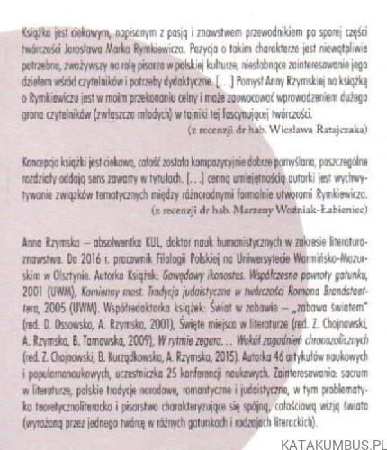 Powracająca pamięć. ANNA RZYMSKA