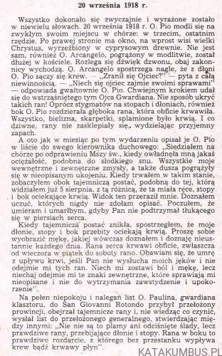 Ojciec Pio. Osobowość i posługa w relacjach współczesnych. IRENA BURCHACKA