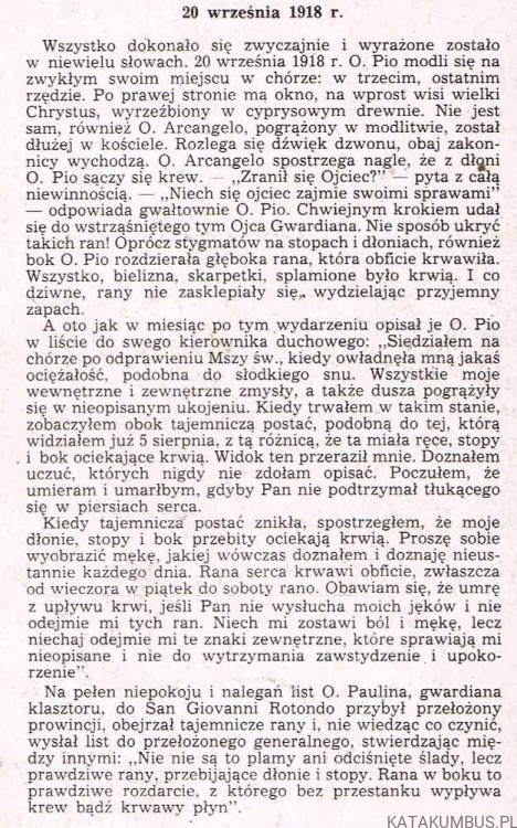 Ojciec Pio. Osobowość i posługa w relacjach współczesnych. IRENA BURCHACKA