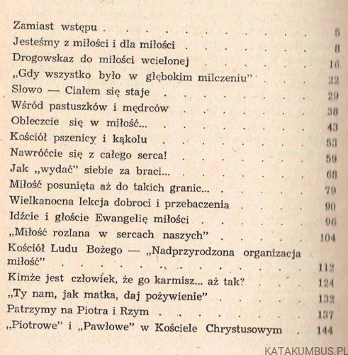 Miłość na co dzień. STEFAN KARDYNAŁ WYSZYŃSKI