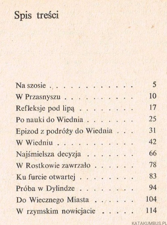 Śladami Kostki. Ks. JAN ŚLEDZIANOWSKI