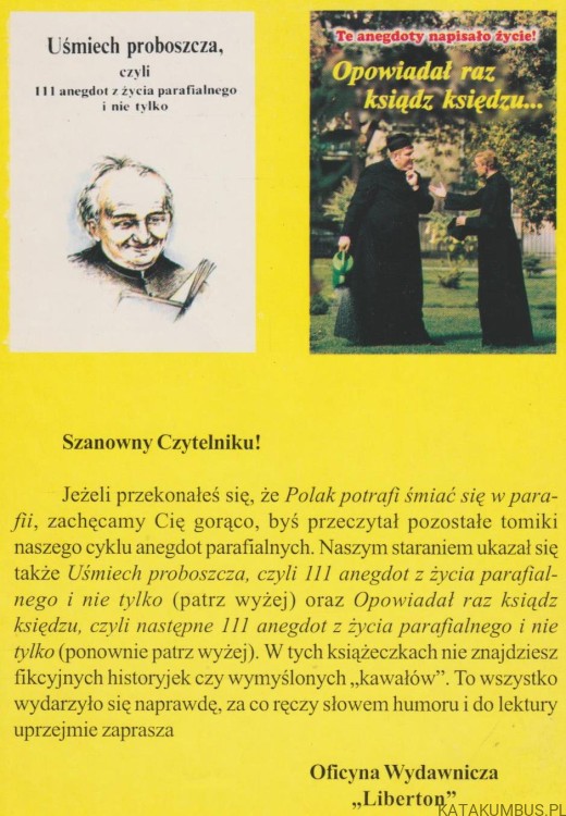 Polak potrafi... śmiać się w parafii! JAN MARCZAK