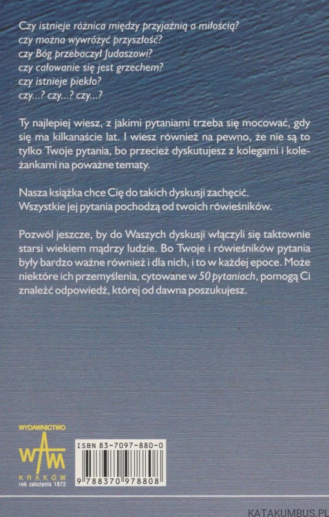 50 pytań do Pana Boga. GABRIELLA BIADER