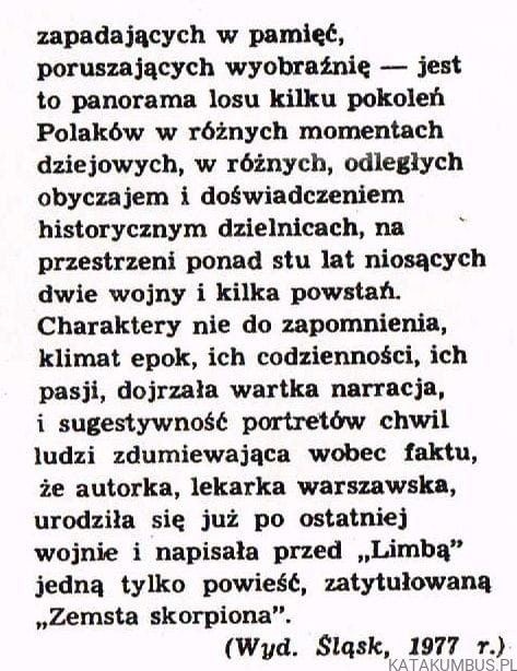 Limba. EWA ŁASTOWIECKA