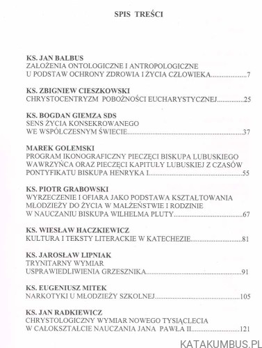 Studia Paradyskie. Tom 14. Red. Ks. RYSZARD TOMCZAK