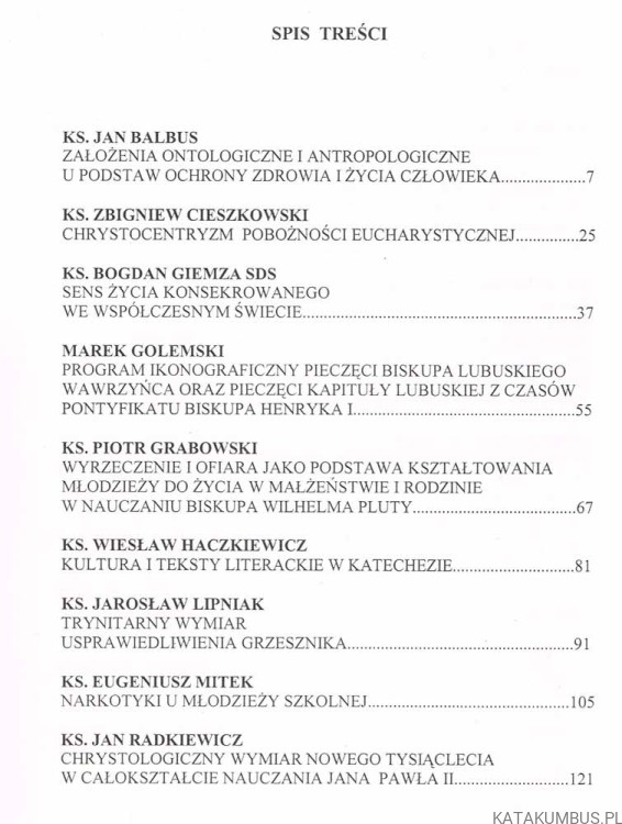 Studia Paradyskie. Tom 14. Red. Ks. RYSZARD TOMCZAK