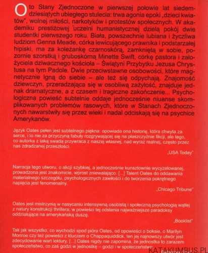 Czarna dziewczyna, biała dziewczyna. JOYCE CAROL OATES