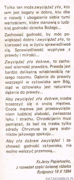 Zło dobrem zwyciężał. Ks. PIOTR NITECKI