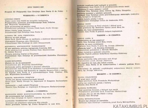 Trzecia pielgrzymka Jana Pawła II do ojczyzny. 8/1987. PRACA ZBIOROWA