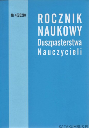 Rocznik naukowy duszpasterstwa nauczycieli.