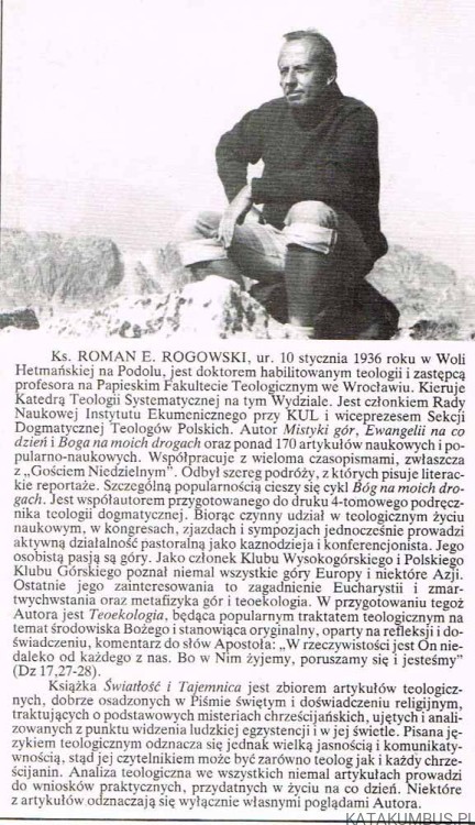 Światłość i tajemnica. ROMAN E. ROGOWSKI