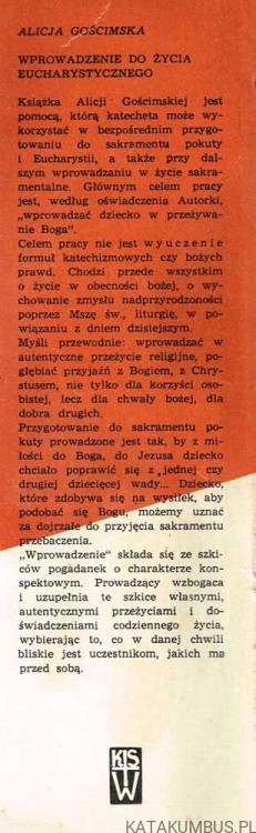 Droga do Ojca. Wprowadzamy w życie eucharystyczne / Jabłońska Gościmska