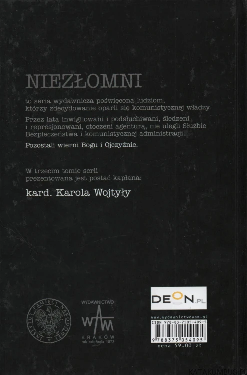 Niezłomni. Ku prawdzie i wolności. JÓZEF MARCKI, FILIP MUSIAŁ