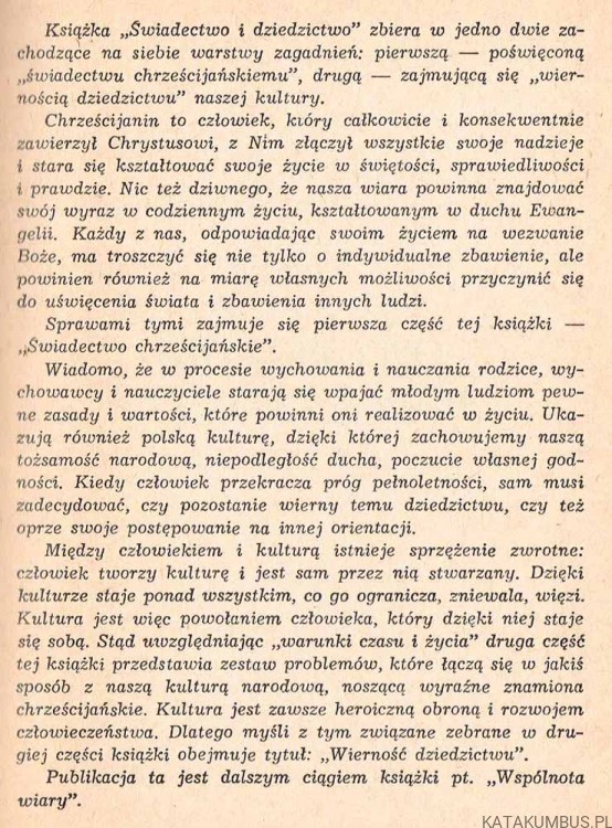 Świadectwo i dziedzictwo. Ks. HENRYK ŁUCZAK 2