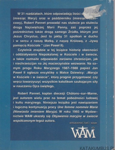 Maryja w Kościele i Świecie. ROBERT PANNET
