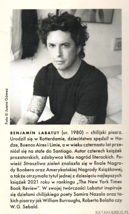 Straszliwa zieleń. BENJAMIN LABATUT