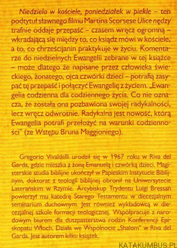 Słowo na niedzielę. GREGORIO VIVALDELLI