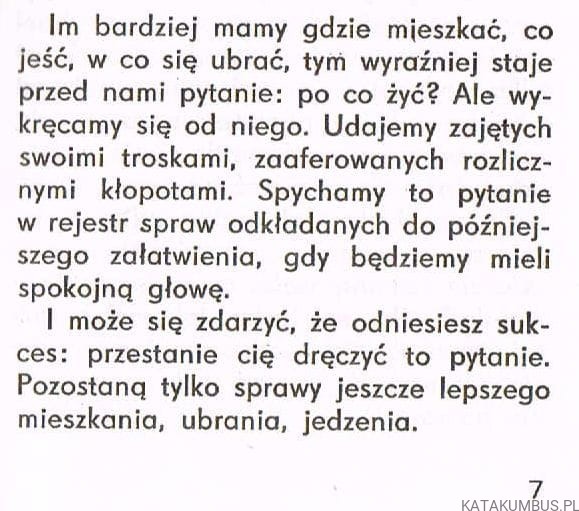 Nasz chleb powszedni. Ks. MIECZYSŁAW MALIŃSKI