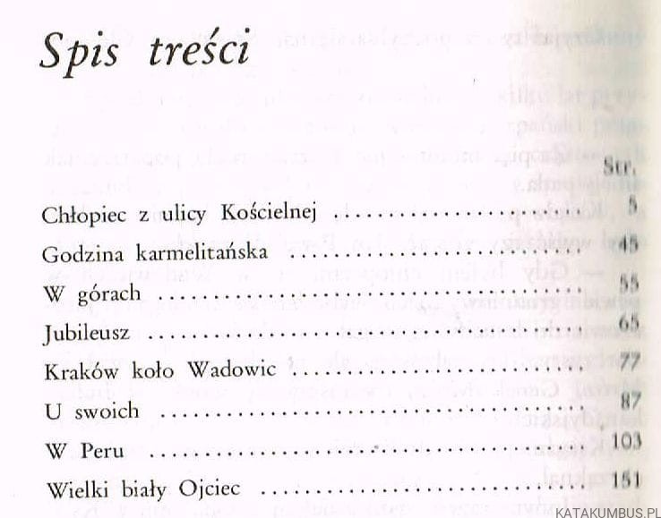 Chłopiec z ulicy Kościelnej. ROMAN ANTONI GAJCZAK