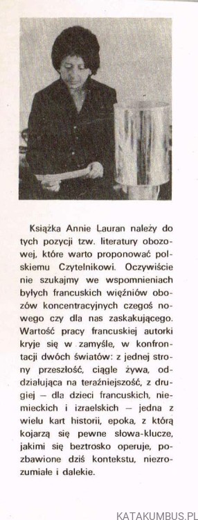 Czapka Hitlera albo czas zapomnienia / Annie Lauran