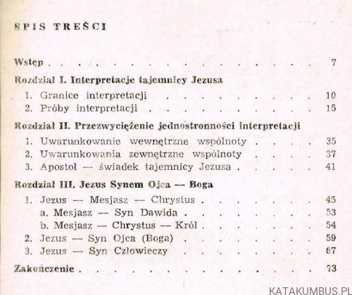 Bóg w Jezusie.Ks. JÓZEF KULISZ SJ