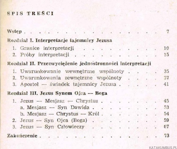 Bóg w Jezusie. Ks. JÓZEF KULISZ SJ