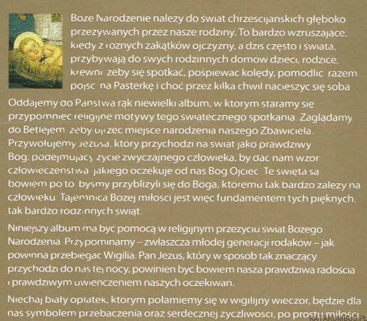 Przybieżeli do Betlejem. Boże Narodzenie
