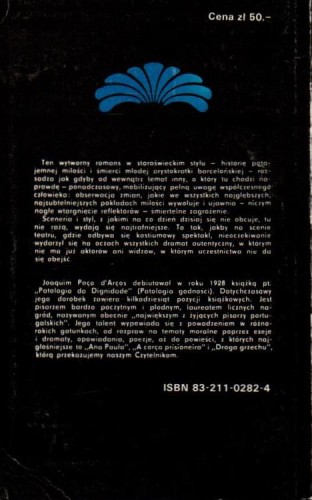 Droga grzechu. JOAQUIM PACO D' ARCOS
