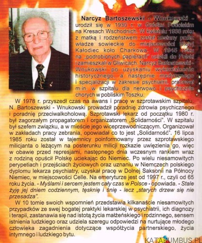 Moje lekarskie wspomnienia / Narcyz Bartoszewski