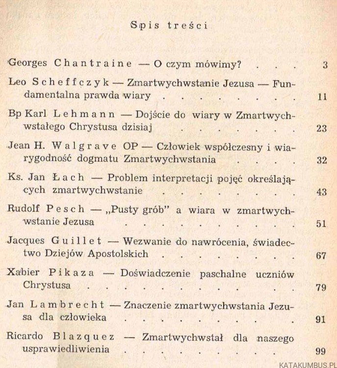 Zmartwychwstanie Chrystusa. Communio nr 2 (26) 1985. PRACA ZBIOROWA