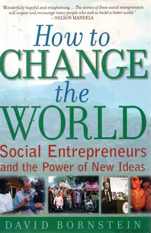 How to change the world. (J. angielski). DAVID BORNSTEIN