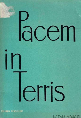 Pacem in Terris. JAN XXIII