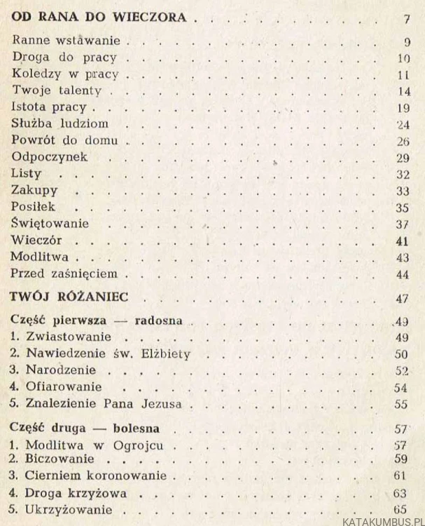 Od rana do wieczora. Ks. MIECZYSŁAW MALIŃSKI