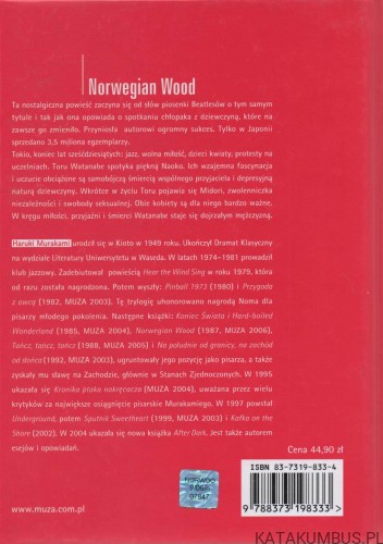 Norwegian Wood. HARUKI MURAKAMI