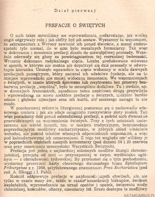 Wprowadzenie do Mszy o świętych. Cz. 3. Ks. HENRYK FROS