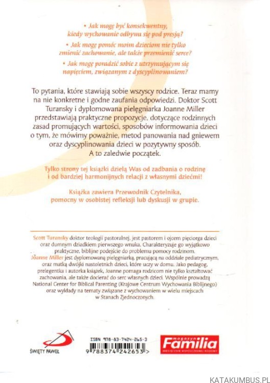 Osiem sposobów skutecznego wychowania. SCOTT TURANSKY, JOANNE MILLER