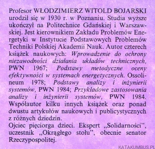 Nauka a wiara wczoraj i dziś. WŁODZIMIERZ W. BOJARSKI