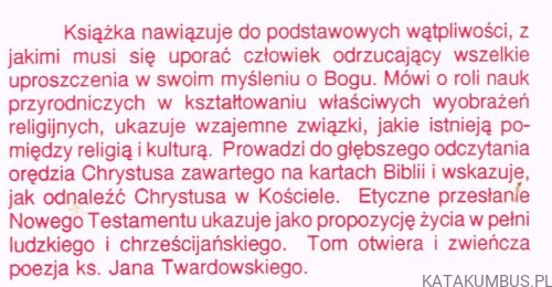 Nieuniknione pytania. M.HELLER, J. ŻYCIŃSKI