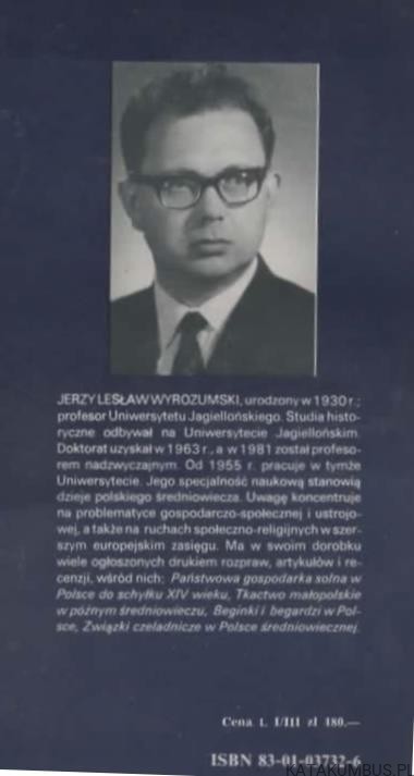 Historia Polski do roku 1505. JERZY WYROZUMSKI2