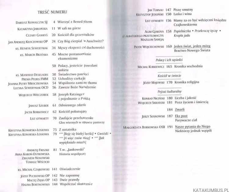 Kościół dla grzeszników. Więź Lipiec-Sierpień 2006 7-8(573-574)