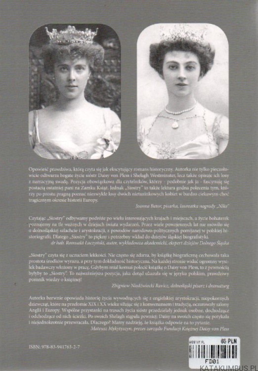 Siostry. Daisy von Pless i Shelagh Westminster. BARBARA BORKOWY