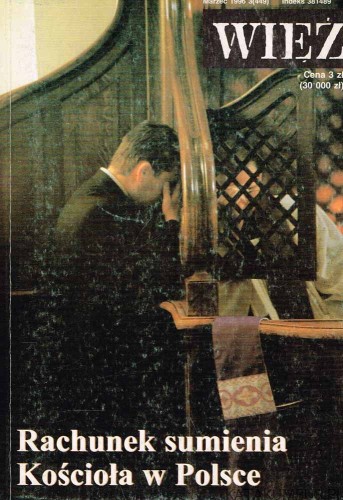 Rachunek sumienia Kościoła w Polsce. Więź Marzec 1996 3(449)