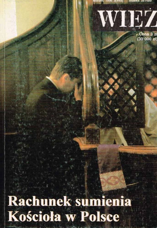 Rachunek sumienia Kościoła w Polsce. Więź Marzec 1996 3(449)