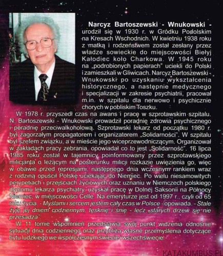 Punkt widzenia. NARCYZ BARTOSZEWSKI-WNUKOWSKI