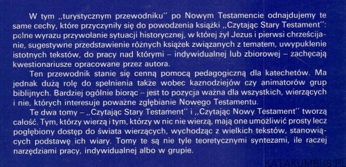 Czytając Nowy Testament. ETIENNE CHARPENTIER