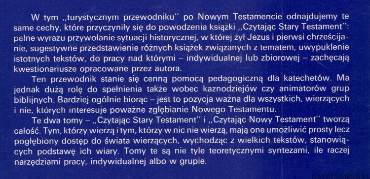 Czytając Nowy Testament. ETIENNE CHARPENTIER